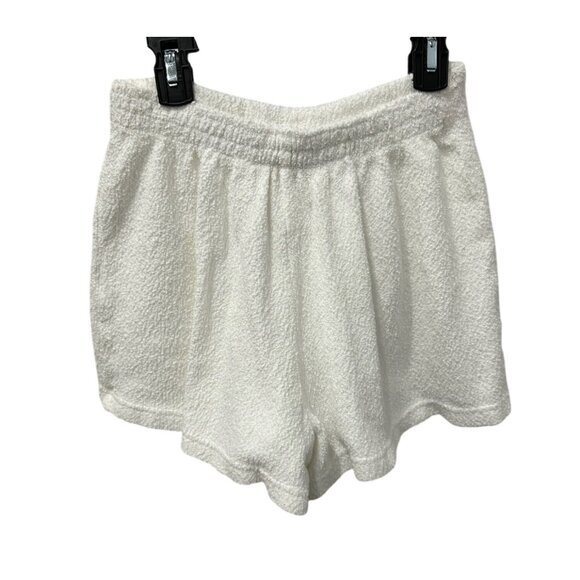 Vintage Cache White Terry Cloth Embroidered Eagle Stars Lounge Set Size S Y2K - Picture 5 of 13